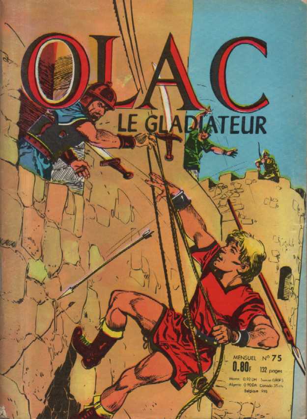 Scan de la Couverture Olac Le Gladiateur n 75